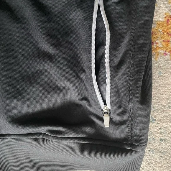 MeAir Jordan Sweater Dark Gray and White Track Jacket - Picture 2 of 11
